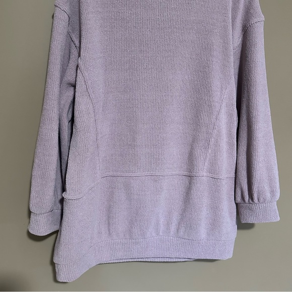 Free People FP Beach Ronda Tunic Sweater, Mock Neck size S oversized fit - Picture 6 of 11